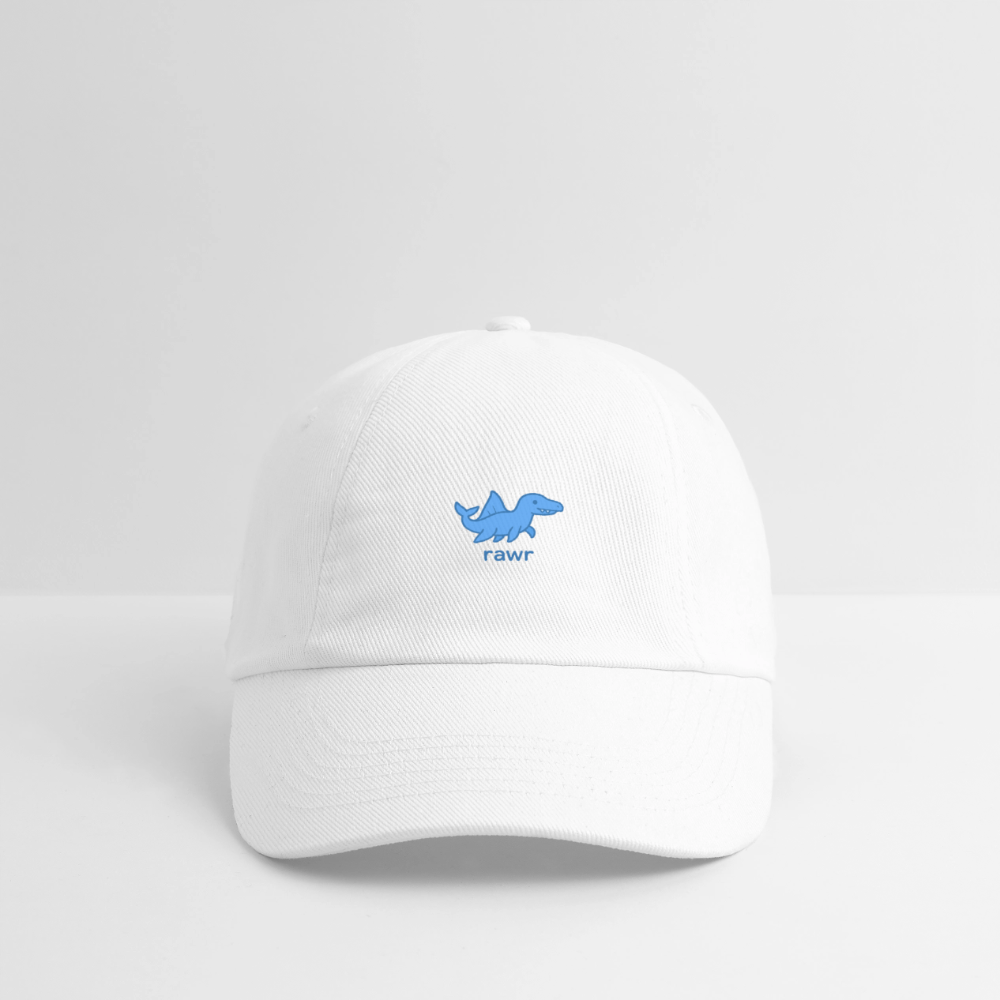 Casquette mosasaure - blanc/blanc