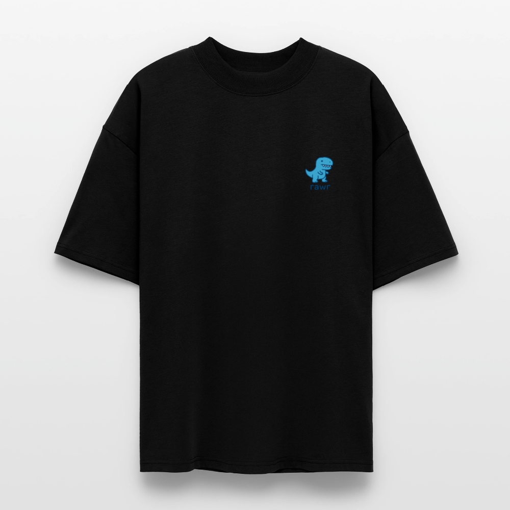 T-shirt oversize Rawr - noir