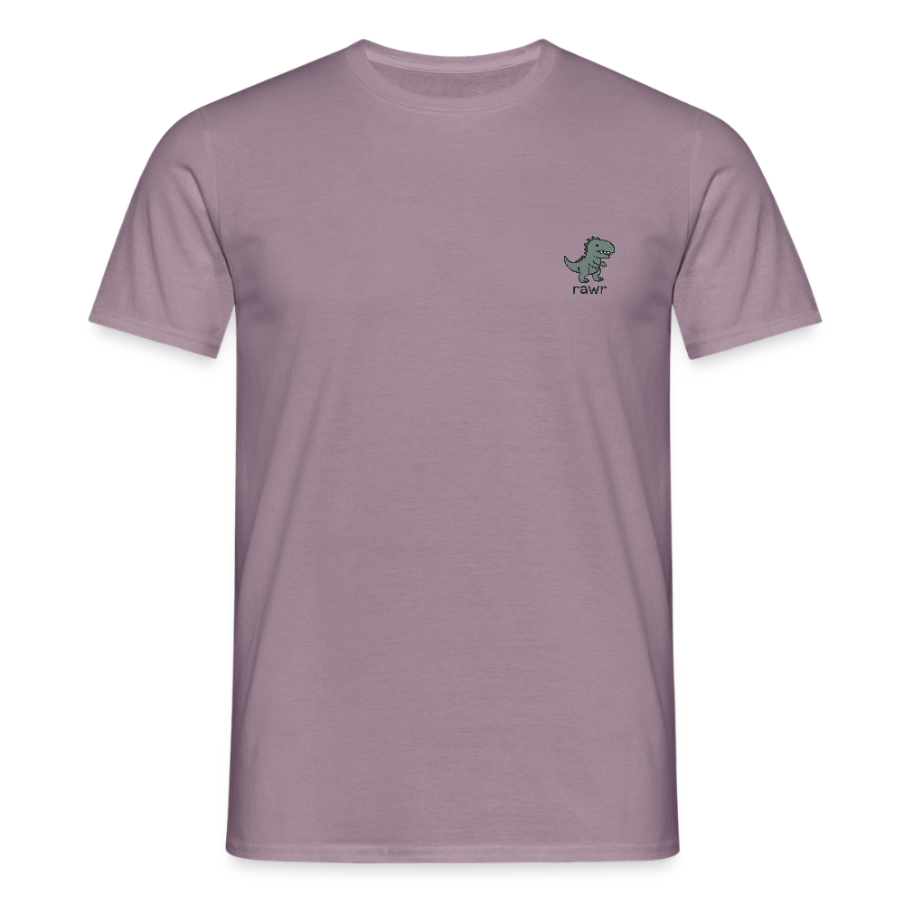 T-shirt Allosaure - mauve gris