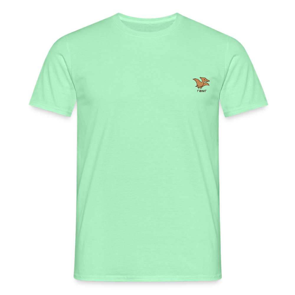 T-shirt Ptérodactyles - vert menthe