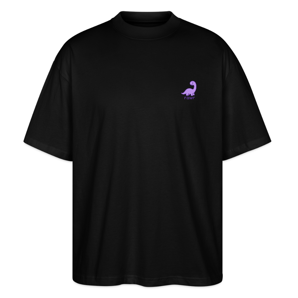 T-shirt Oversize Diplodocus - noir