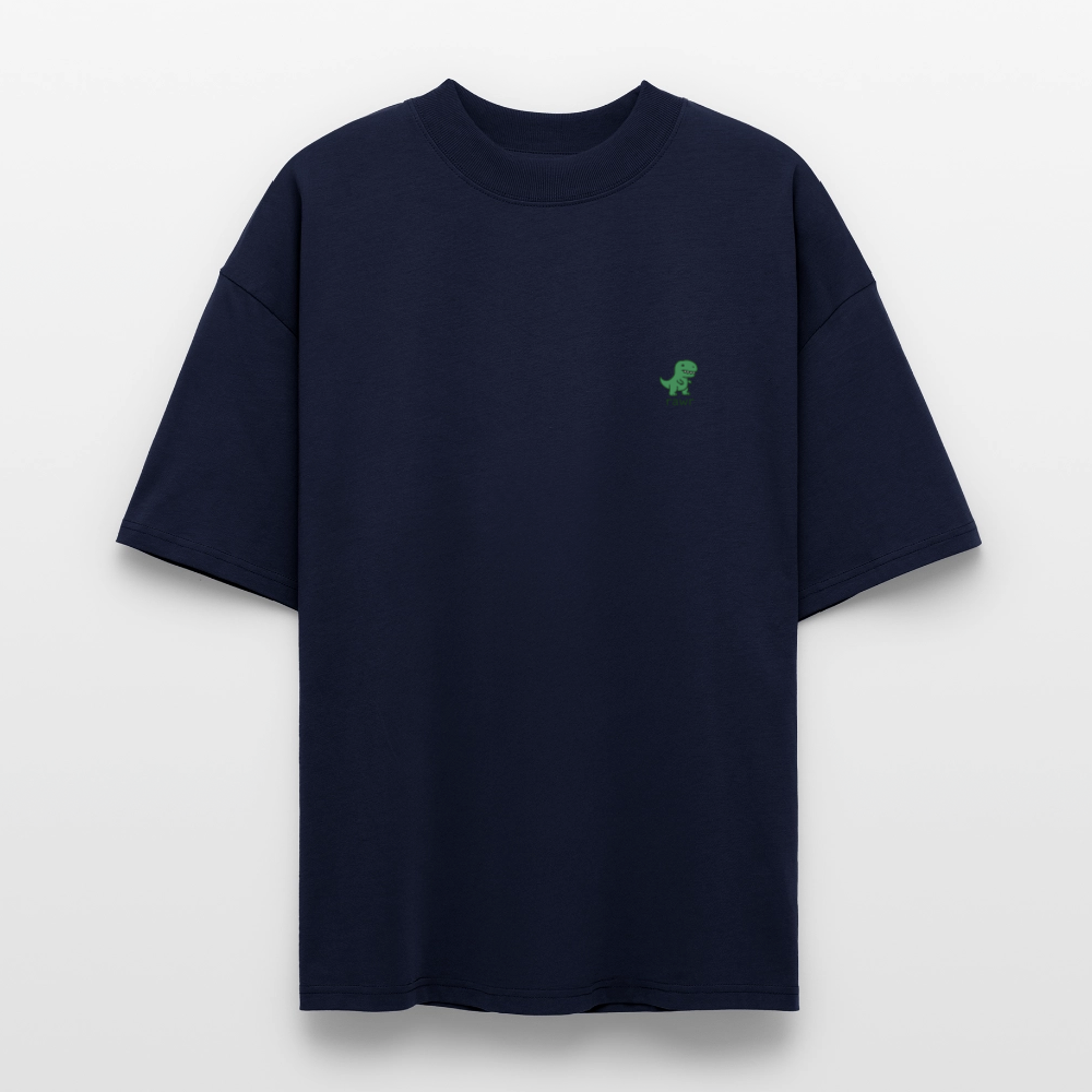 T-shirt oversize T-rex - marine