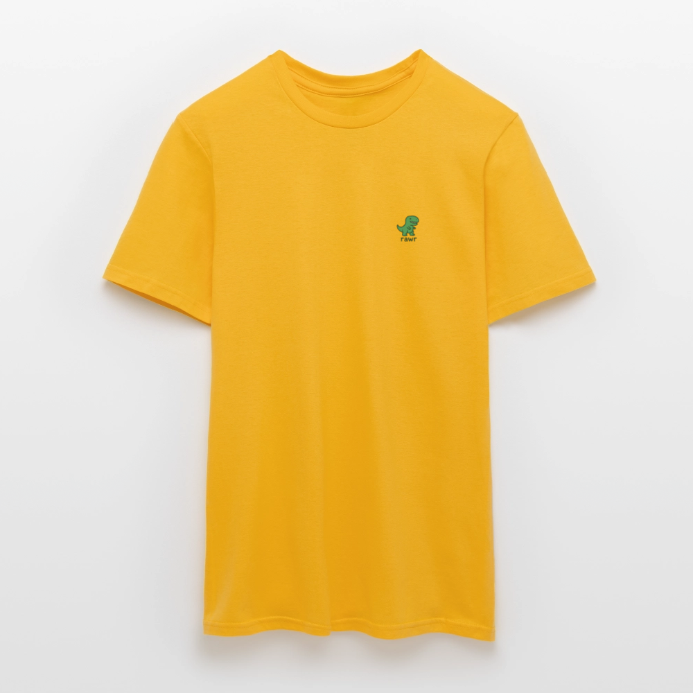 T-shirt T-rex - jaune