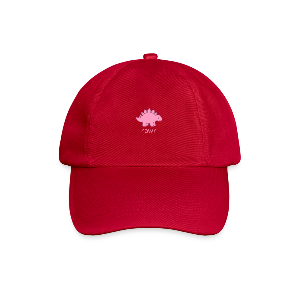 Casquette Stégosaure - rouge classique
