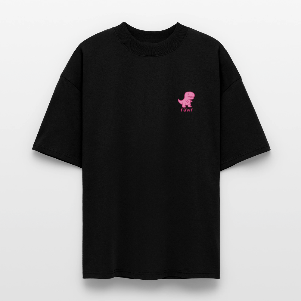 T-shirt oversize Rawr - noir