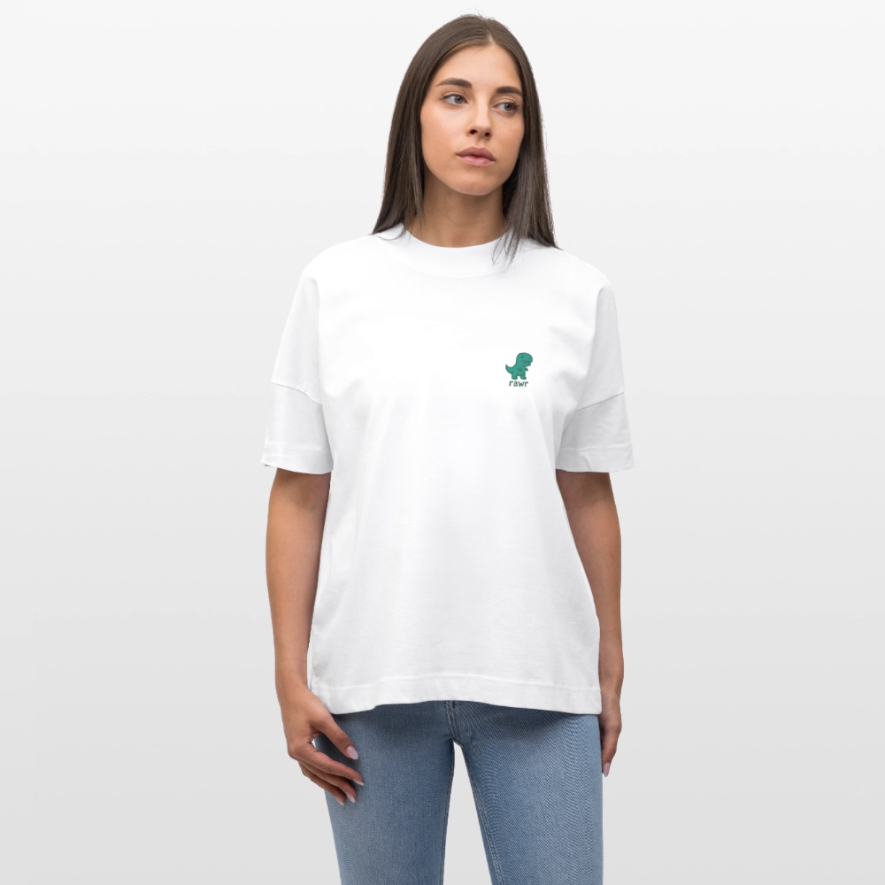 T-shirt Rawr - blanc