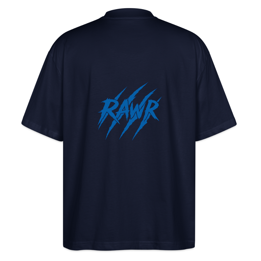 T-shirt oversize Rawr - marine