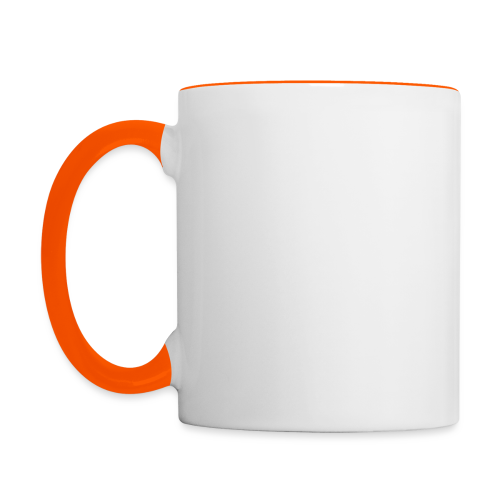 Mug Ptérodactyles - blanc/orange