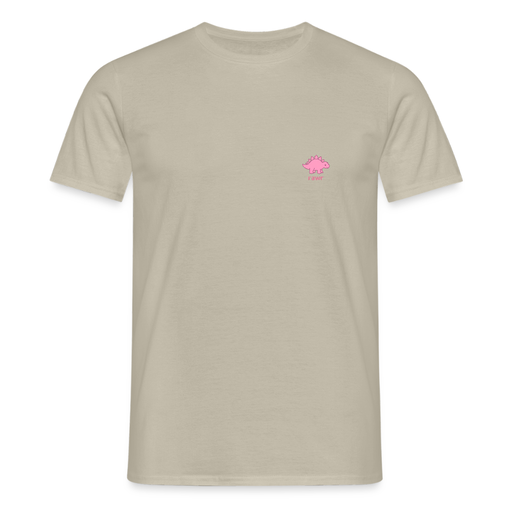 T-shirt Stégosaure - beige sable