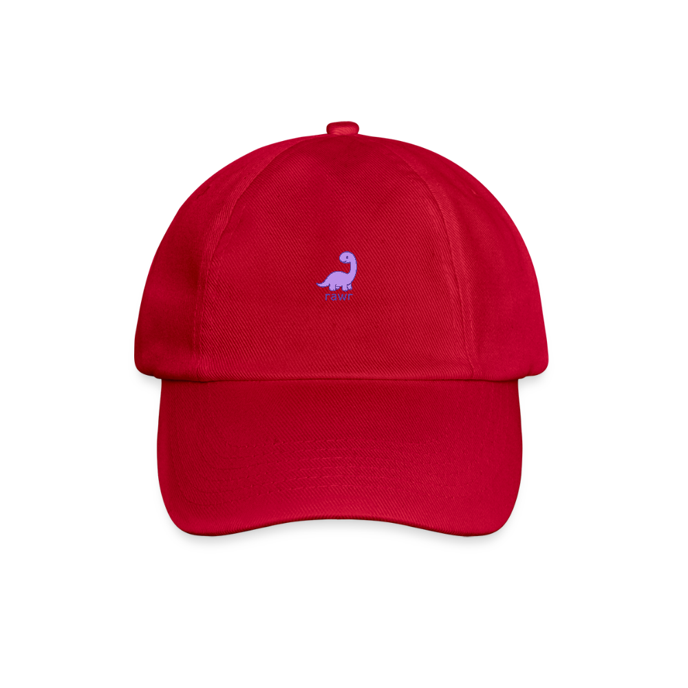 Casquette Diplodocus - rouge classique
