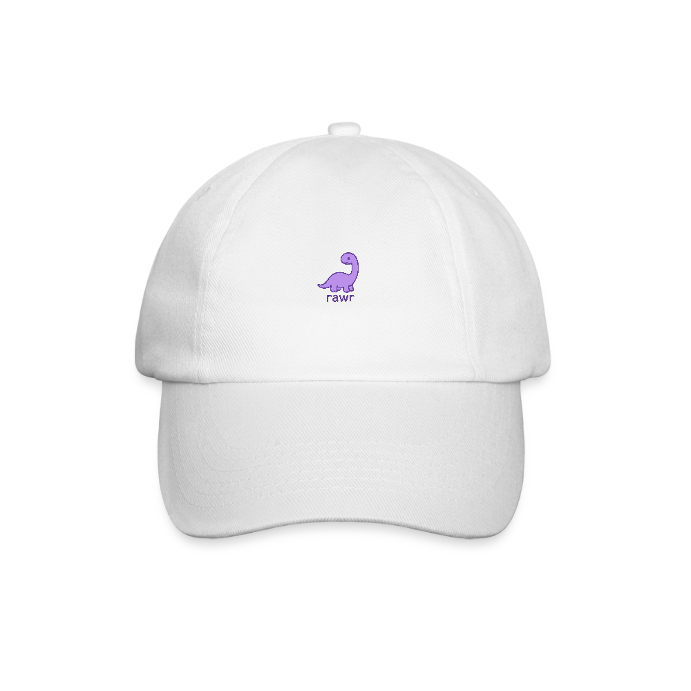 Casquette Diplodocus - blanc/blanc