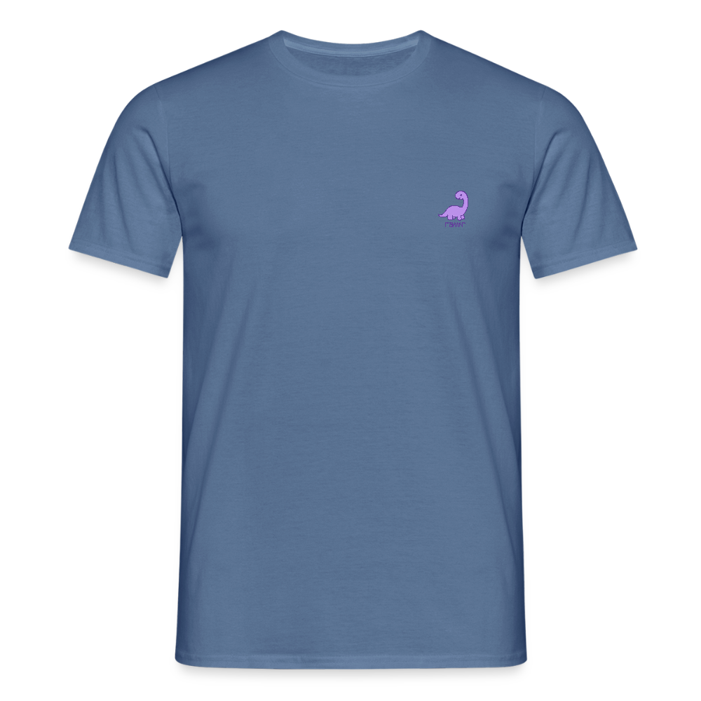 T-shirt Diplodocus - bleu pigeon