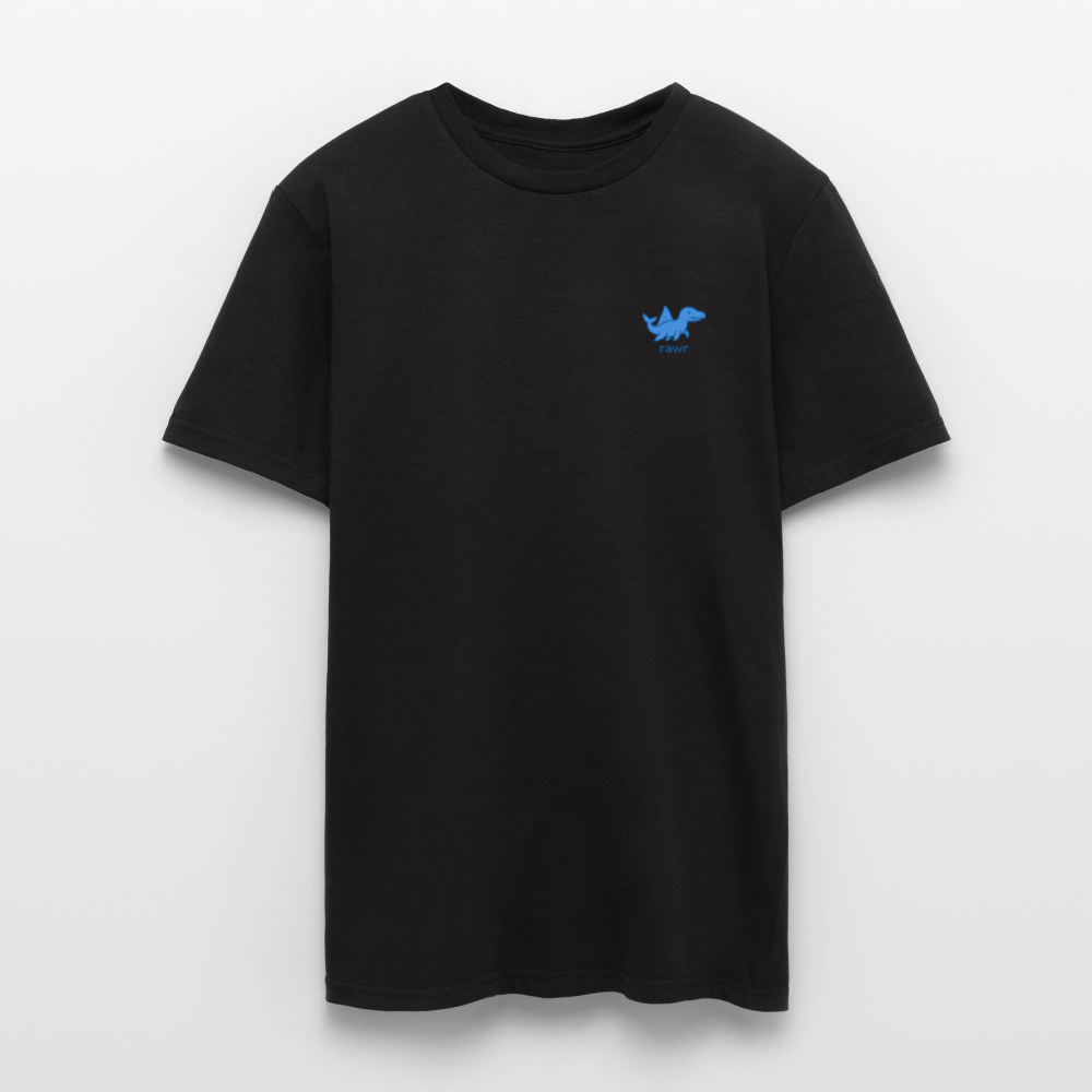 T-shirt mosasaure - noir