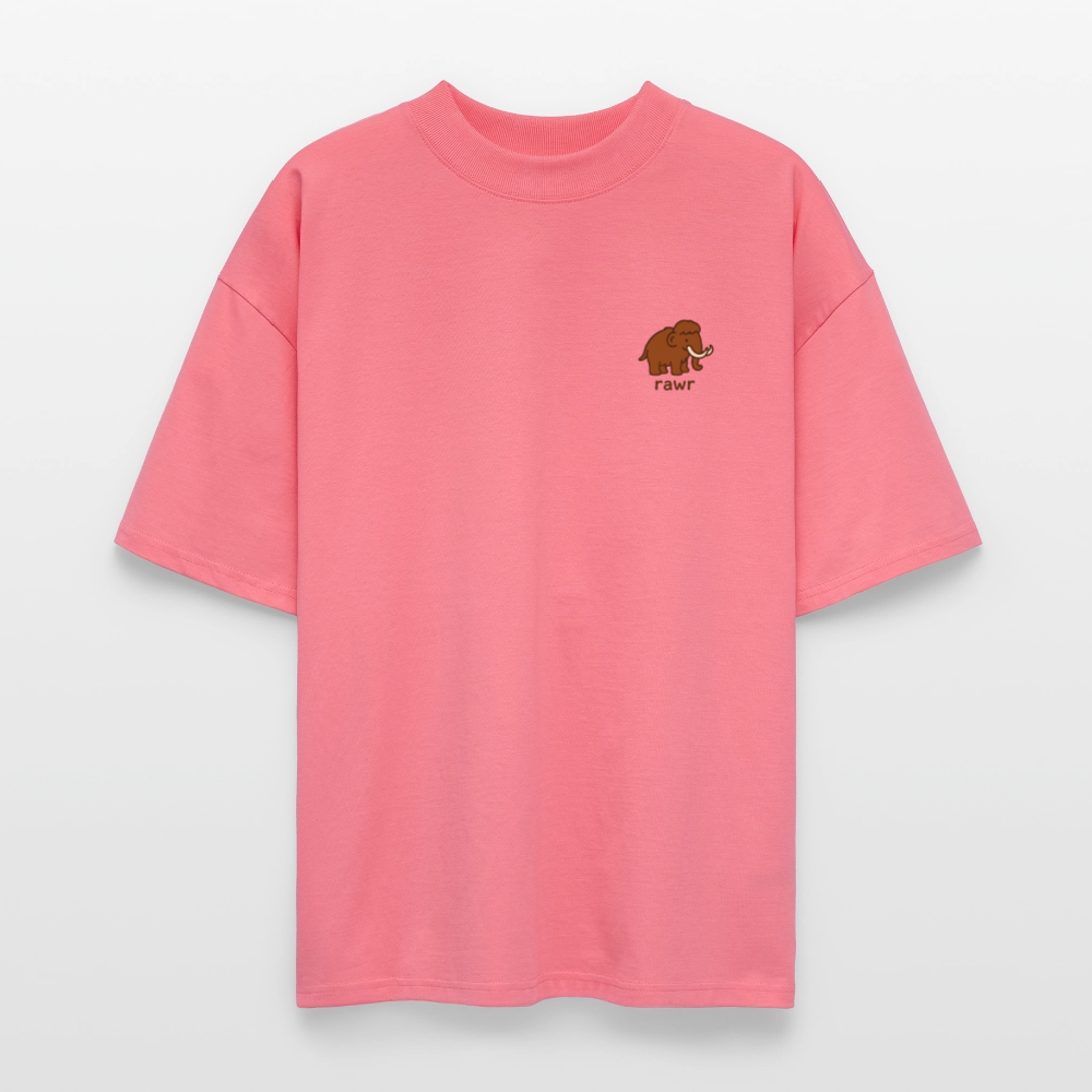 T-shirt oversize Mammouth - rose