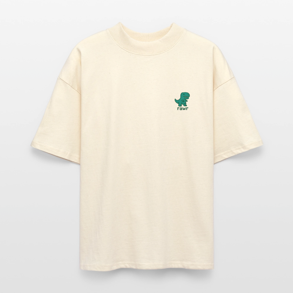 T-shirt Rawr - blanc gris