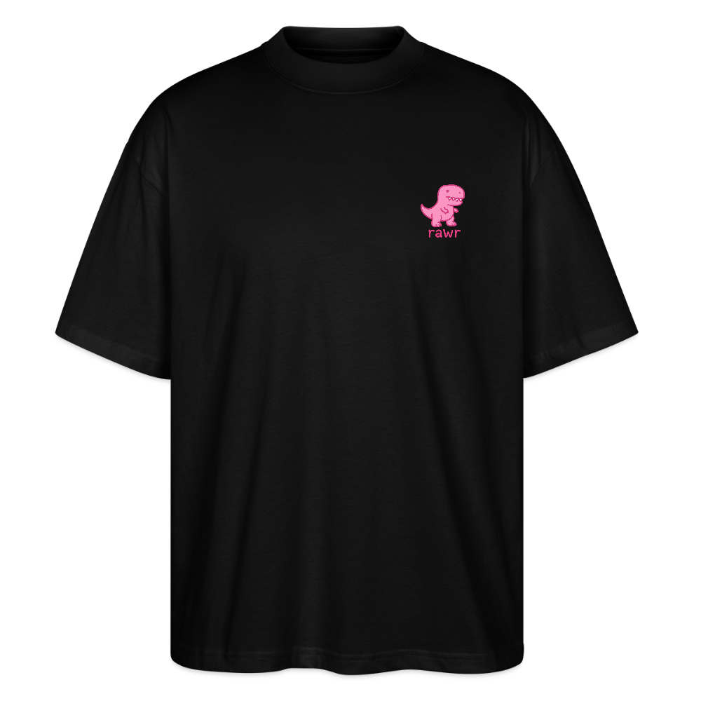 T-shirt oversize Rawr - noir