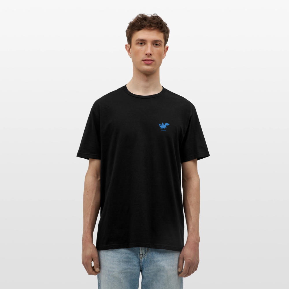 T-shirt mosasaure - noir