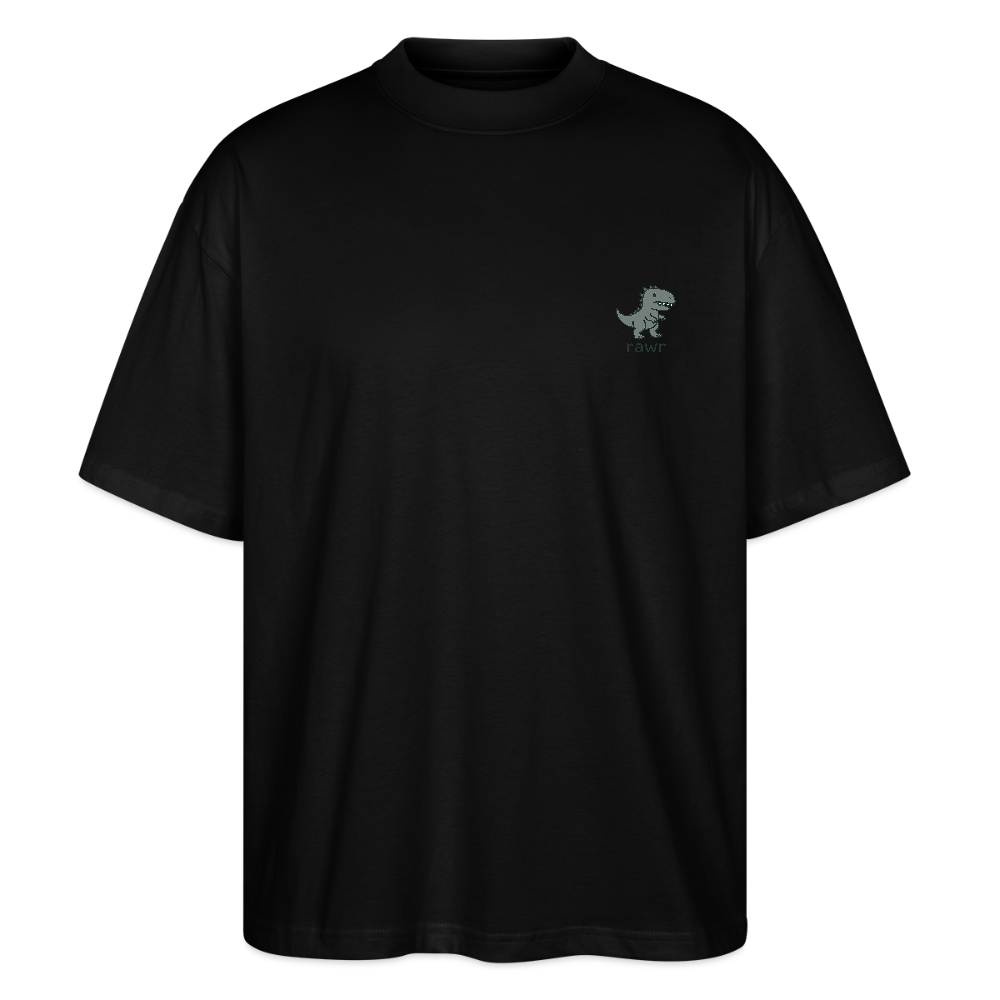T-shirt oversize Allosaure - noir