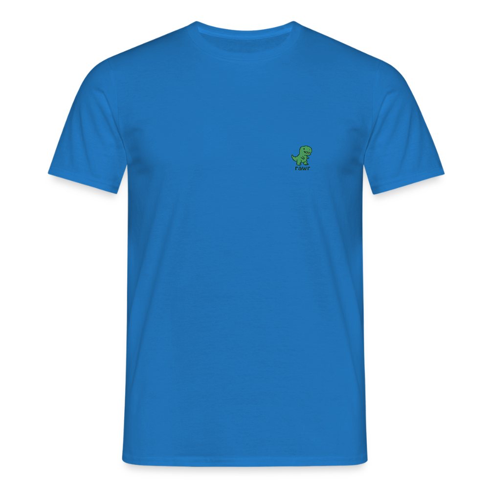 T-shirt T-rex - bleu royal