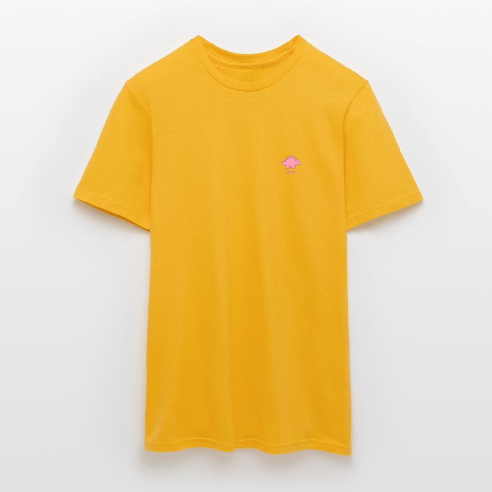 T-shirt Stégosaure - jaune
