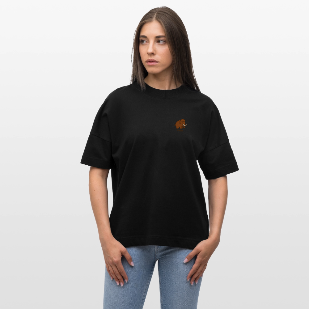 T-shirt oversize Mammouth - noir