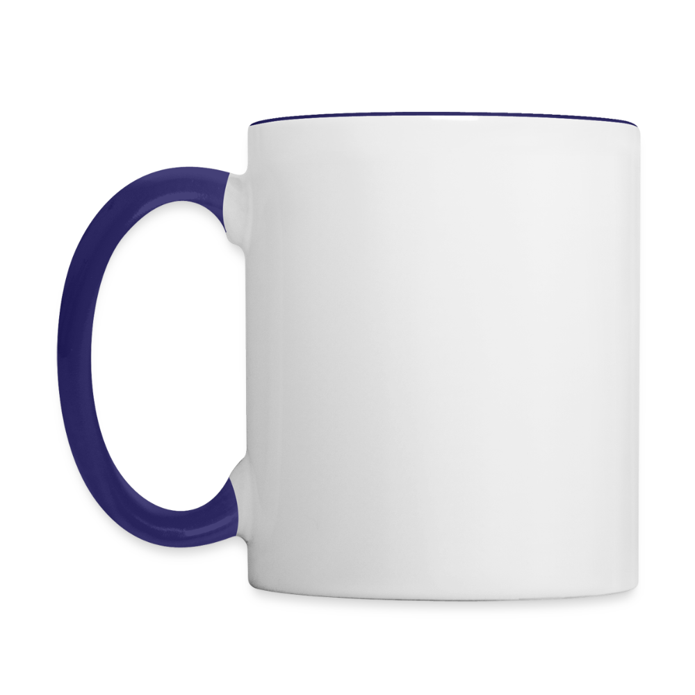 Mug Ptérodactyles - blanc/bleu cobalt