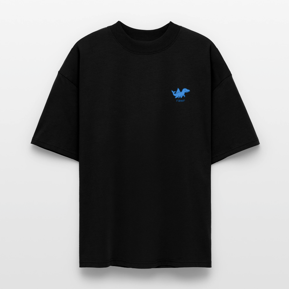 T-shirt oversize Masasaure - noir