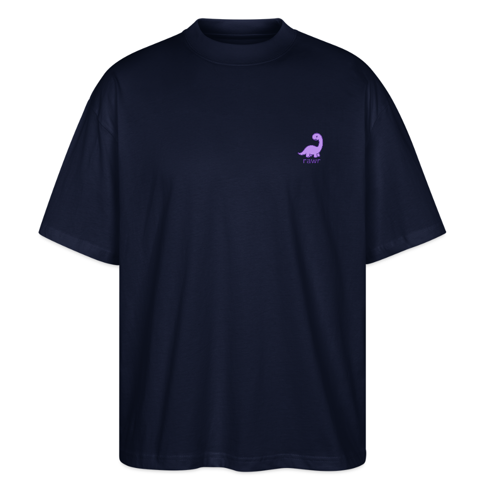 T-shirt Oversize Diplodocus - marine