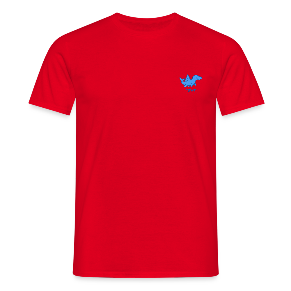 T-shirt mosasaure - rouge