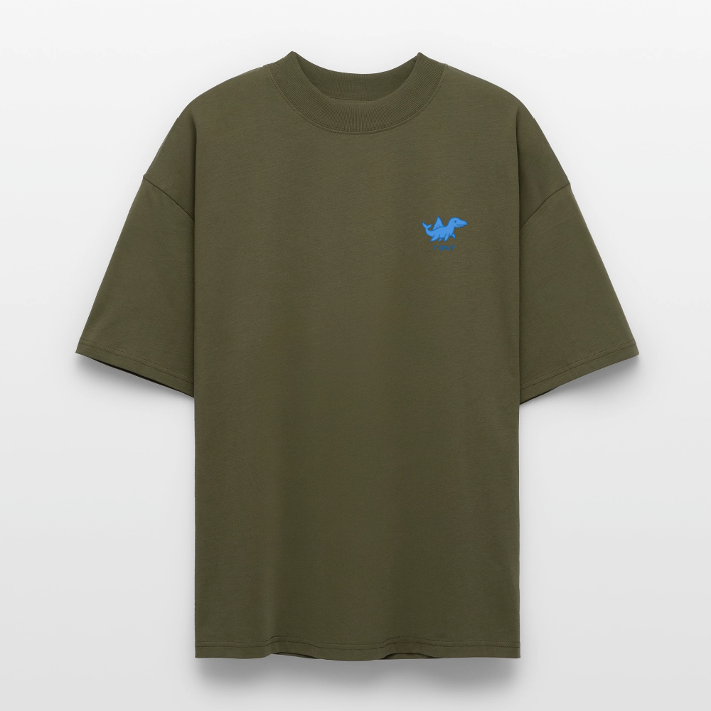 T-shirt oversize Masasaure - kaki
