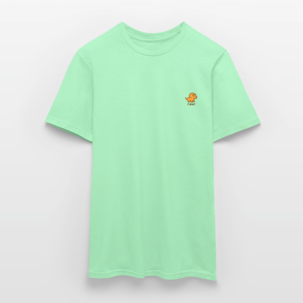 T-shirt tricératops - vert menthe