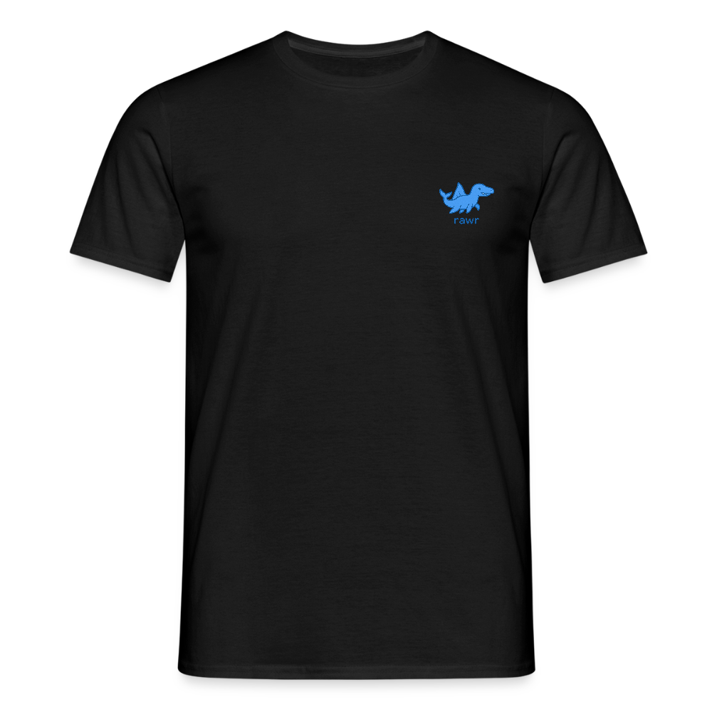 T-shirt mosasaure - noir