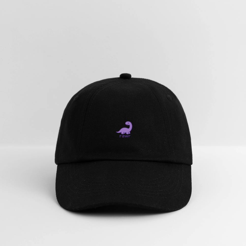 Casquette Diplodocus - noir/noir