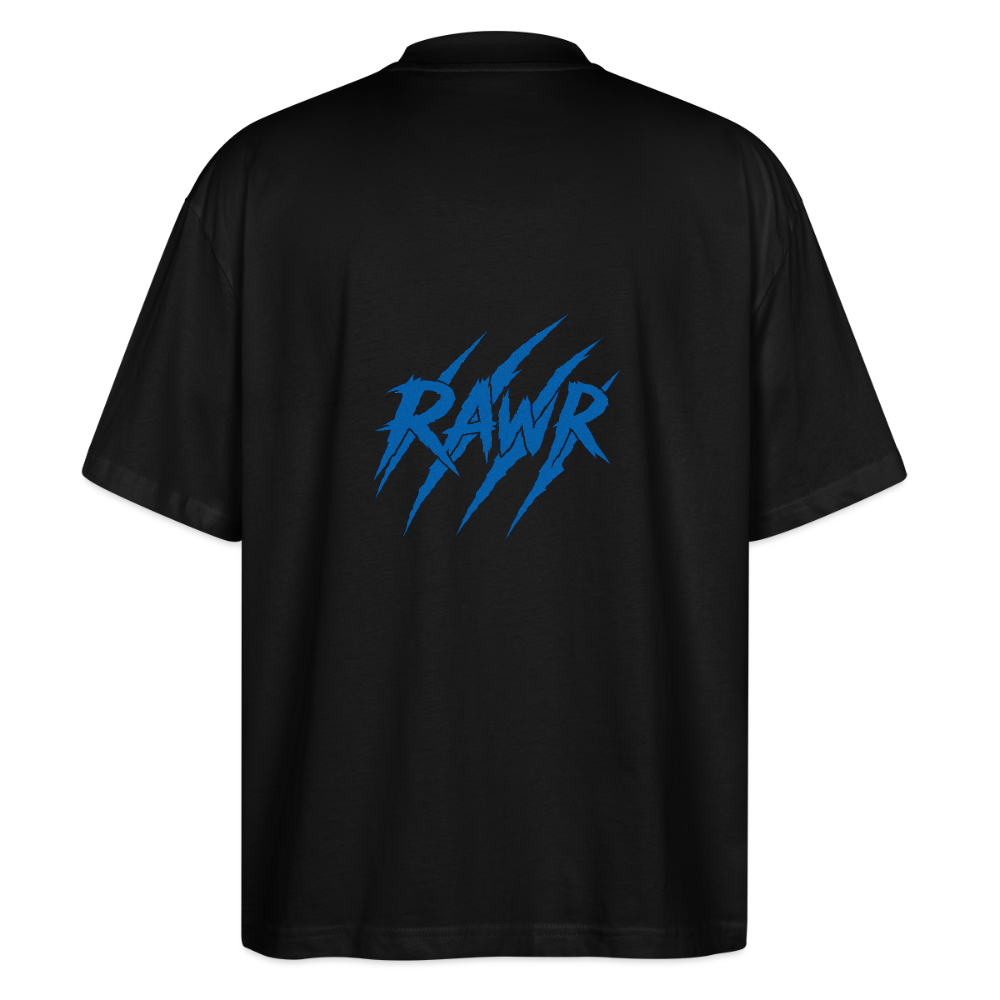 T-shirt oversize Rawr - noir