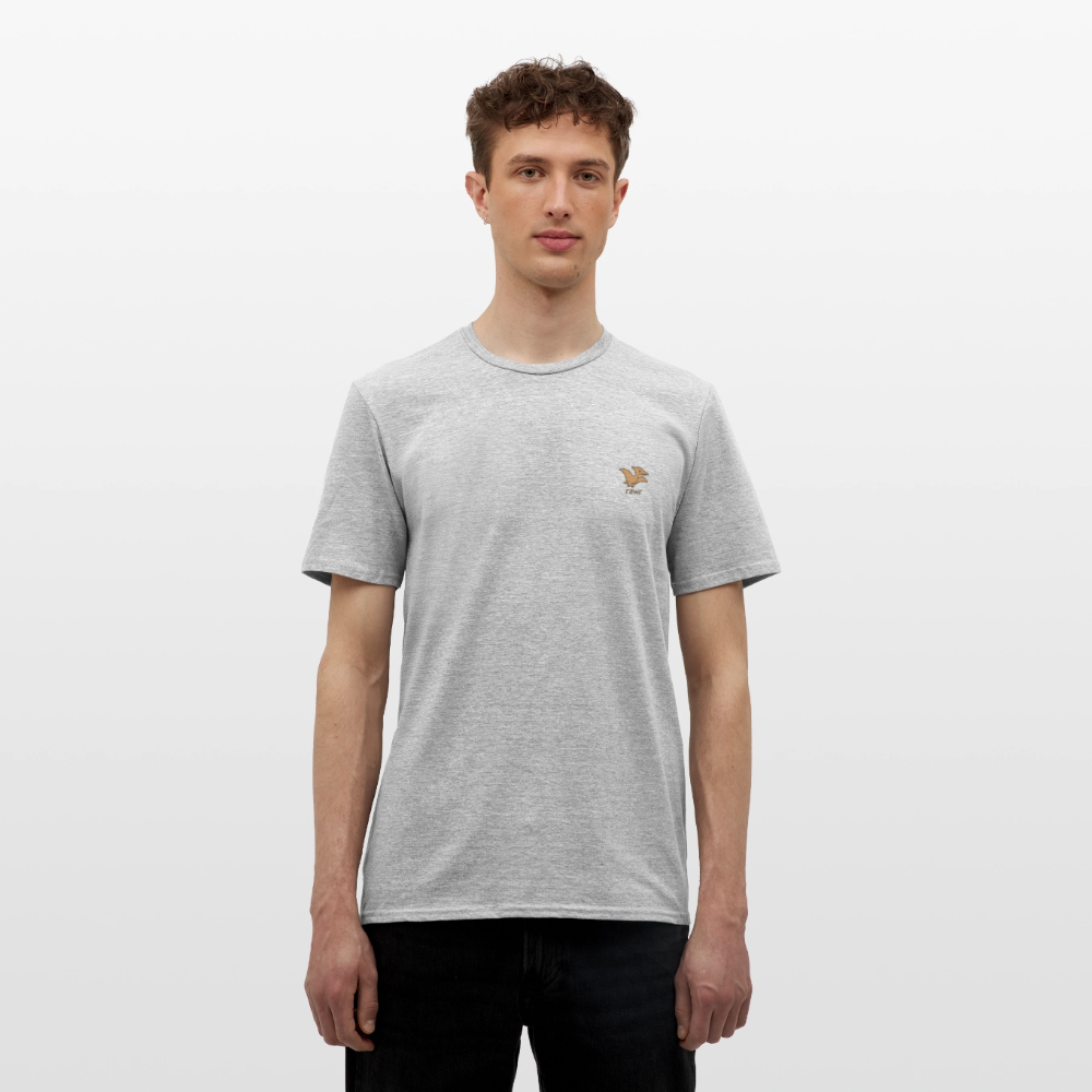 T-shirt Ptérodactyles - gris chiné