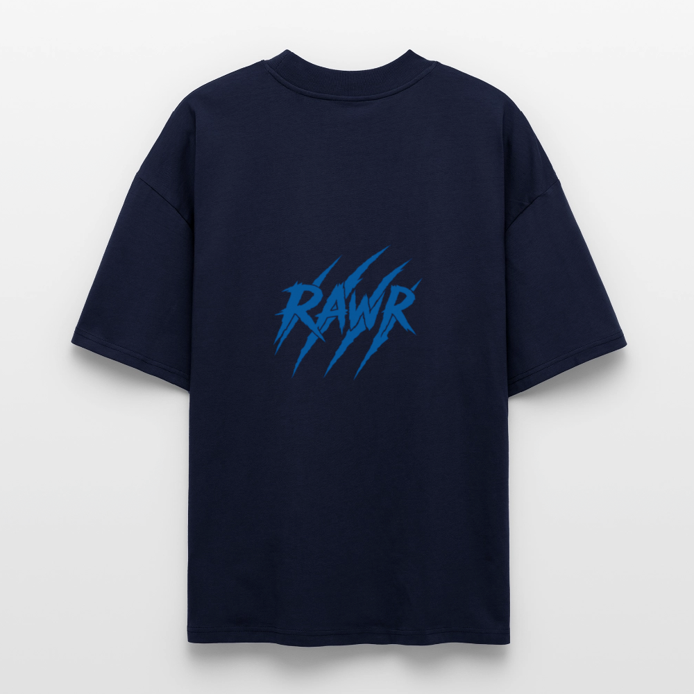 T-shirt oversize Rawr - marine