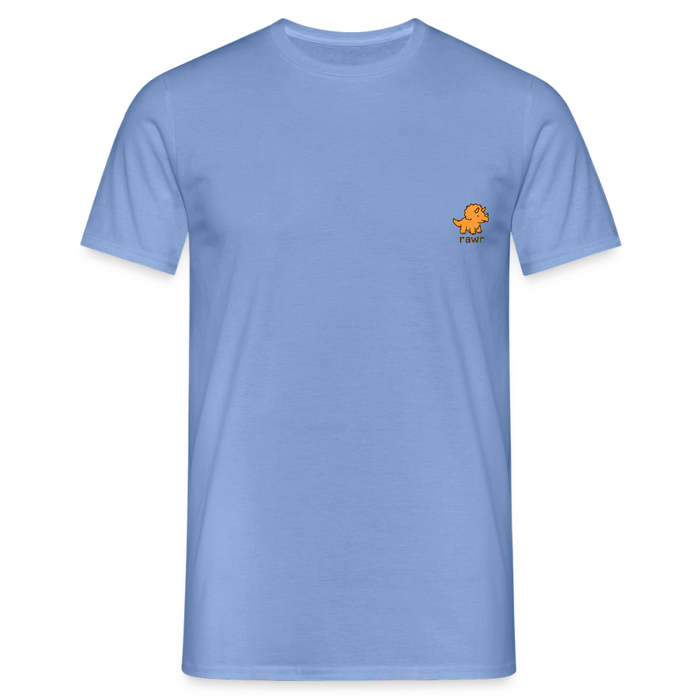 T-shirt tricératops - carolina blue