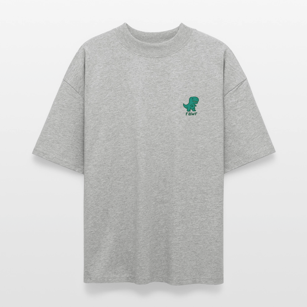 T-shirt Rawr - gris chiné