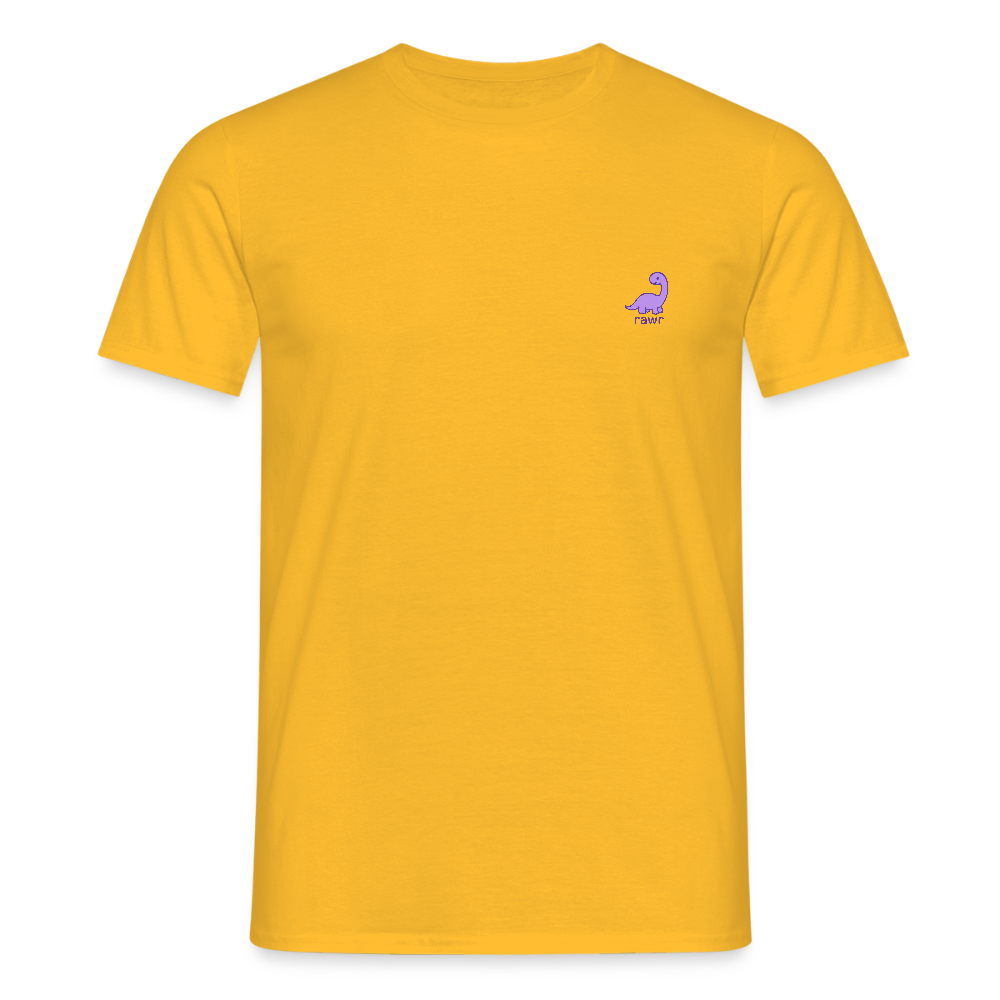 T-shirt Diplodocus - jaune