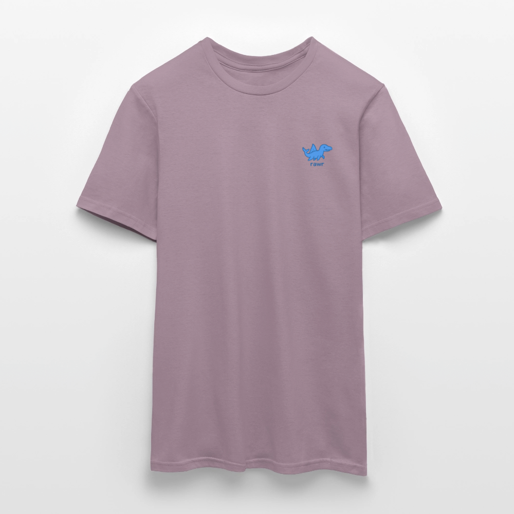 T-shirt mosasaure - mauve gris