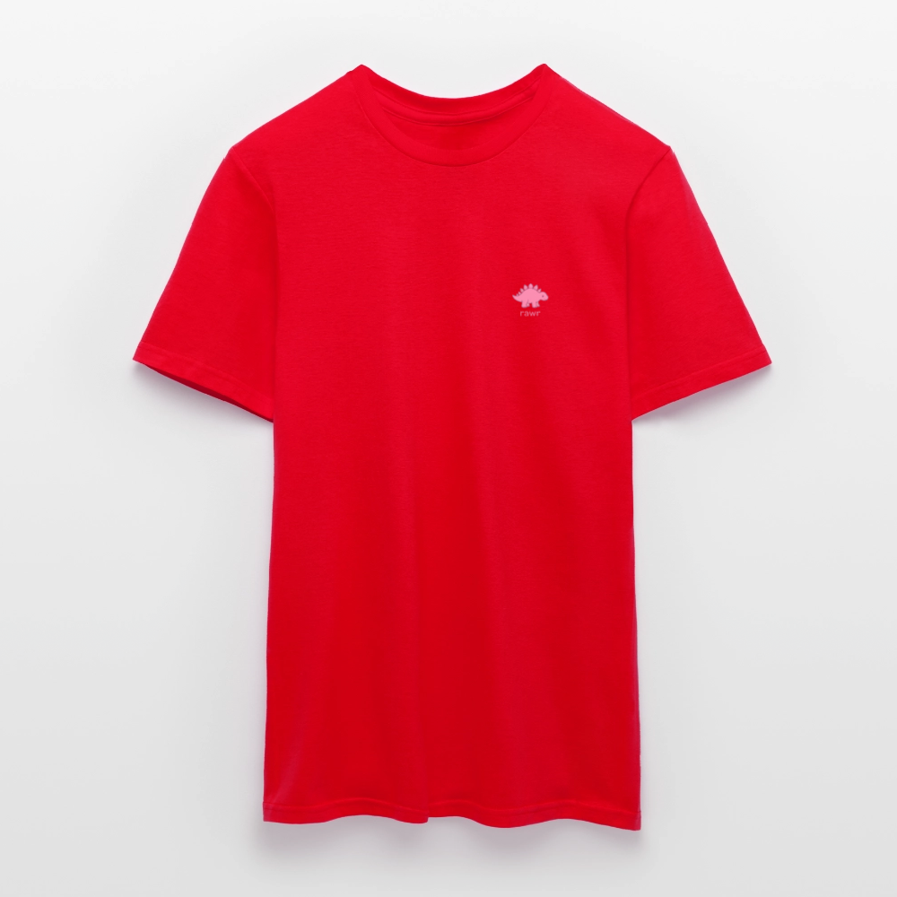 T-shirt Stégosaure - rouge