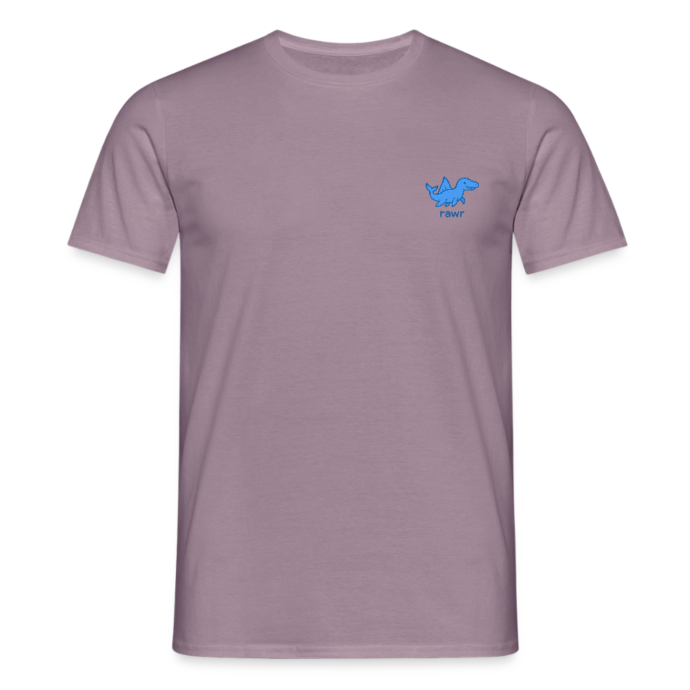 T-shirt mosasaure - mauve gris