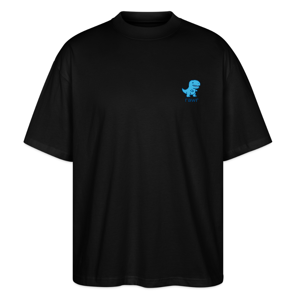 T-shirt oversize Rawr - noir