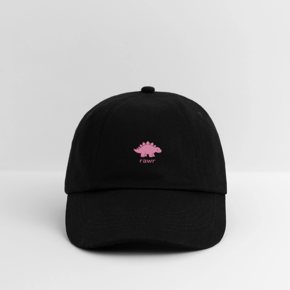 Casquette Stégosaure - noir/noir