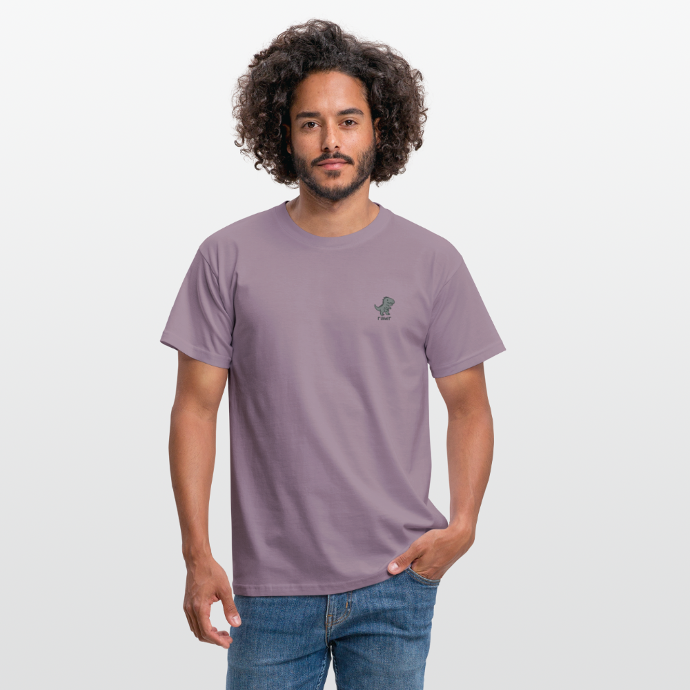 T-shirt Allosaure - mauve gris