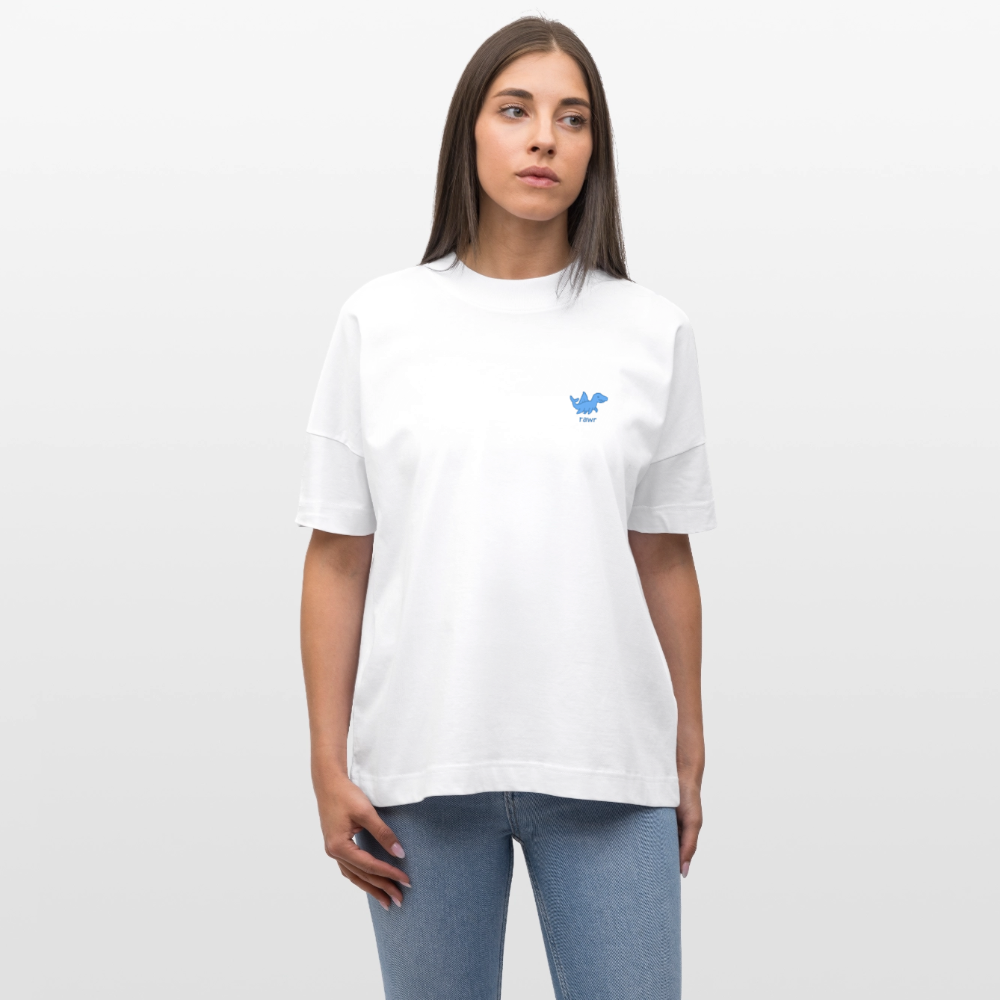 T-shirt oversize Masasaure - blanc