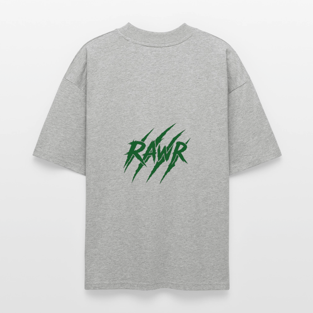 T-shirt Rawr - gris chiné