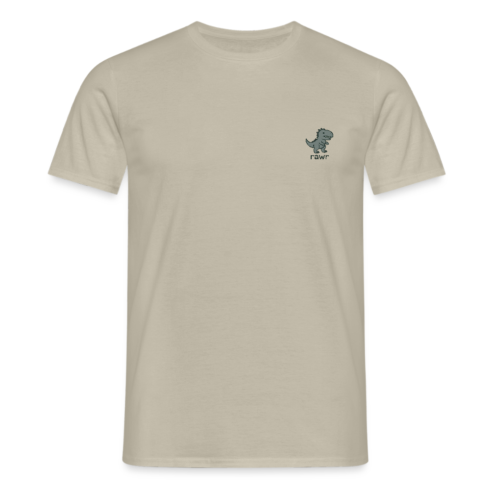 T-shirt Allosaure - beige sable