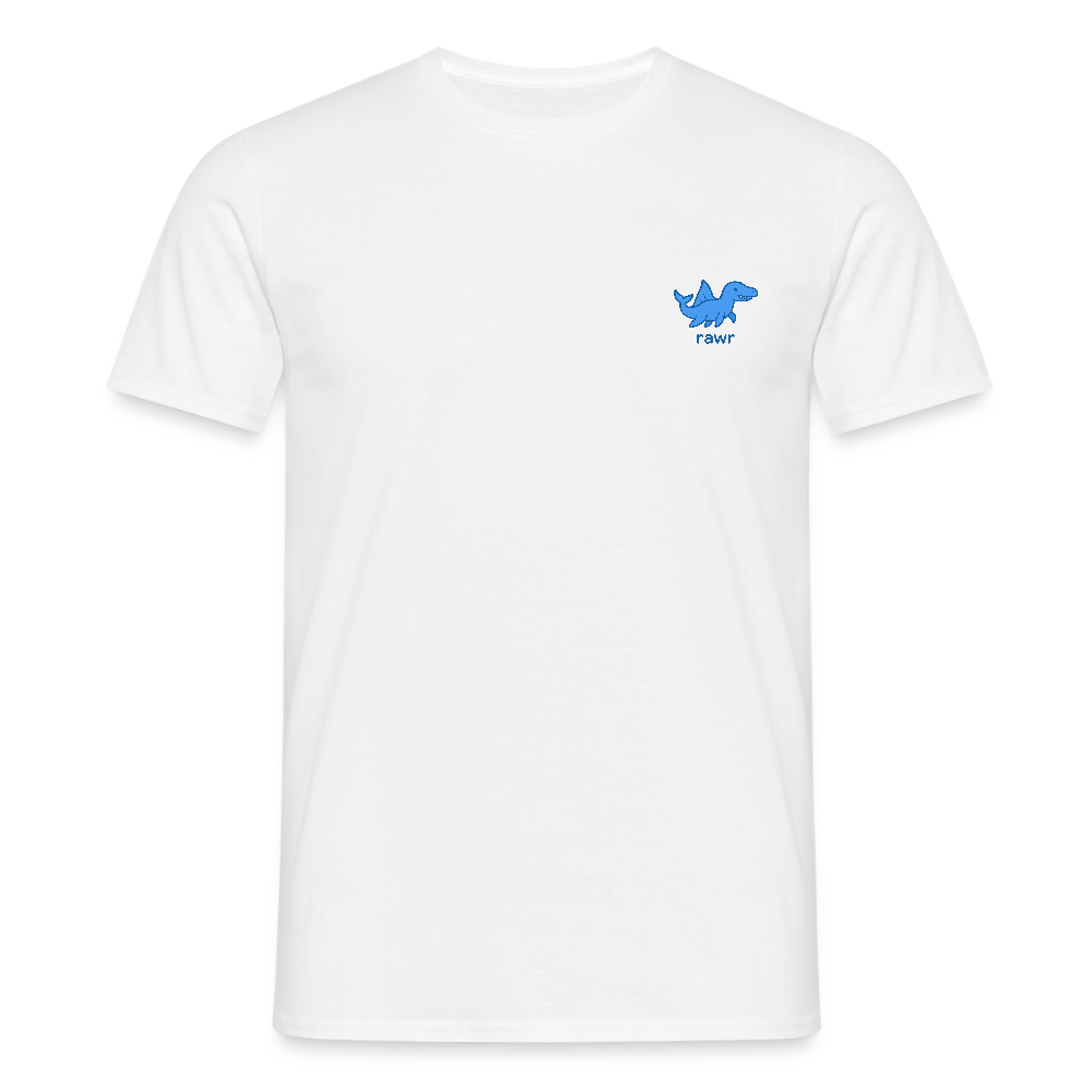 T-shirt mosasaure - blanc