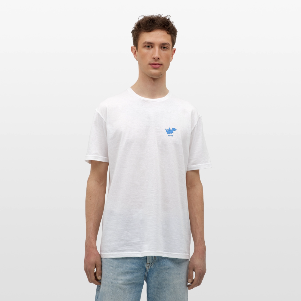 T-shirt mosasaure - blanc